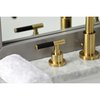 Fauceture FSC8953CKL Kaiser Widespread Bathroom Faucet W/ Brass Pop-Up, Brass FSC8953CKL